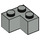 LEGO Light Gray Brick 2 x 2 Corner (2357)