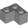 LEGO Light Gray Brick 2 x 2 Corner (2357)