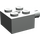 LEGO Light Gray Brick 2 x 2 with Pin and Axlehole (6232 / 42929)