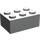 LEGO Light Gray Brick 2 x 3 (Earlier, without Cross Supports) (3002)