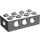 LEGO Hellgrau Backstein 2 x 4 mit Löcher und hohle Bolzen