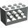 LEGO Gris clair Brique 2 x 4 x 2 avec des trous sur Sides (6061)