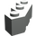 LEGO Light Gray Brick 3 x 3 Facet (2462)