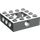 LEGO Gris clair Brique 4 x 4 avec Open Centre 2 x 2 (32324)