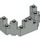 LEGO Light Gray Brick 4 x 8 x 2.3 Turret Top (6066)