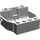 LEGO Light Gray Car Base 4 x 5 with 2 Seats (30149)