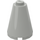 LEGO Light Gray Cone 2 x 2 x 2 (Solid Stud)