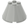 LEGO Light Gray Cone 4 x 4 x 2 without Axle Hole