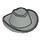LEGO Light Gray Cowboy Hat (3629)