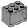 LEGO Light Gray Cupboard 2 x 3 x 2 with Solid Studs (4532)