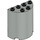 LEGO Light Gray Cylinder 2 x 4 x 4 Half (6218 / 20430)