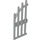 LEGO Jasny szary Drzwi 1 x 4 x 9 Arched Gate z Bars (42448)