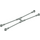 LEGO Hellgrau Flexibel Bahre Halter mit Vier Löcher (18390 / 30191)