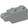 LEGO Light Gray Hinge Brick 1 x 2 Locking with 2 Fingers (Vertical End) (30365 / 54671)