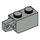 LEGO Light Gray Hinge Brick 1 x 2 Locking with Single Finger (Vertical) On End (30364 / 51478)