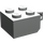 LEGO Hellgrau Scharnier Backstein 2 x 2 Verriegeln mit 1 Finger Vertikale (kein Achsloch) (30389)