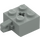 LEGO Light Gray Hinge Brick 2 x 2 Locking with 1 Finger Vertical with Axle Hole (30389 / 49714)