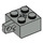 LEGO Gris clair Charnière Brique 2 x 2 Verrouillage avec 1 Finger Verticale avec trou d&#039;axe (30389 / 49714)