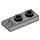 LEGO Gris clair Charnière assiette 1 x 2 avec 3 Les doigts et goujons creux (4275)