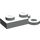 LEGO Light Gray Hinge Plate 1 x 4 Base (2429)