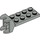 LEGO Light Gray Hinge Plate 2 x 4 with Articulated Joint - Female (3640)