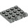 LEGO Hellgrau Scharnier Platte 4 x 4 Verriegeln (44570 / 50337)