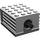 LEGO Lichtgrijs Groot Technic Motor 9V (2838)