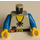 LEGO Grigio chiaro Majisto Wizards Minifigure Busto (973)