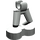LEGO Light Gray Mars Figure Leg (30530)