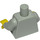 LEGO Light Gray Minifig Gryffindor Shield Torso (973)
