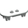 LEGO Light Gray Minifig Skateboard with Four Wheel Clips (42511 / 88422)