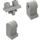 LEGO Gris clair Minifigure Hanches et jambes (73200 / 88584)
