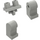 LEGO Light Gray Minifigure Hips and Legs (73200 / 88584)