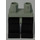 LEGO Hellgrau Minifigure Hüften mit Schwarz Beine (73200 / 88584)