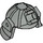 LEGO Light Gray Ninja Helmet with Clip and Short Visor  (30175)
