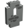 LEGO Gris clair Panneau 2 x 5 x 6 avec Fenêtre avec Dark grise Scattered Stones (4444)