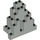 LEGO Light Gray Panel 3 x 8 x 7 Rock Triangular (6083)