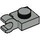 LEGO Hellgrau Platte 1 x 1 mit Horizontaler Clip (Clip mit flacher Vorderseite) (6019)