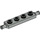 LEGO Lichtgrijs Plaat 1 x 4 met Wiel Holders (2926 / 42946)