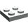 LEGO Light Gray Plate 2 x 2 (3022 / 94148)