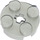LEGO Light Gray Plate 2 x 2 Round with Axle Hole (with &#039;+&#039; Axle Hole) (4032)