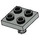 LEGO Hellgrau Platte 2 x 2 mit Unterseite Stift (Keine Löcher) (2476 / 48241)