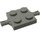 LEGO Hellgrau Platte 2 x 2 mit Zwei Rad Holders (4600 / 67687)