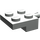 LEGO Hellgrau Platte 2 x 2 mit Rad Halter (4488 / 10313)