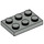 LEGO Gris clair assiette 2 x 3 (3021)