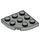 LEGO Light Gray Plate 3 x 3 Round Corner (30357)