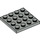 LEGO Gris clair assiette 4 x 4 (3031)