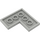 LEGO Light Gray Plate 4 x 4 Corner (2639)