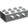 LEGO Hellgrau Pneumatic Distribution Block 2 x 4 mit Eins way valve