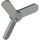 LEGO Light Gray Propeller 3 Blade 4 Diameter (2421 / 28969)